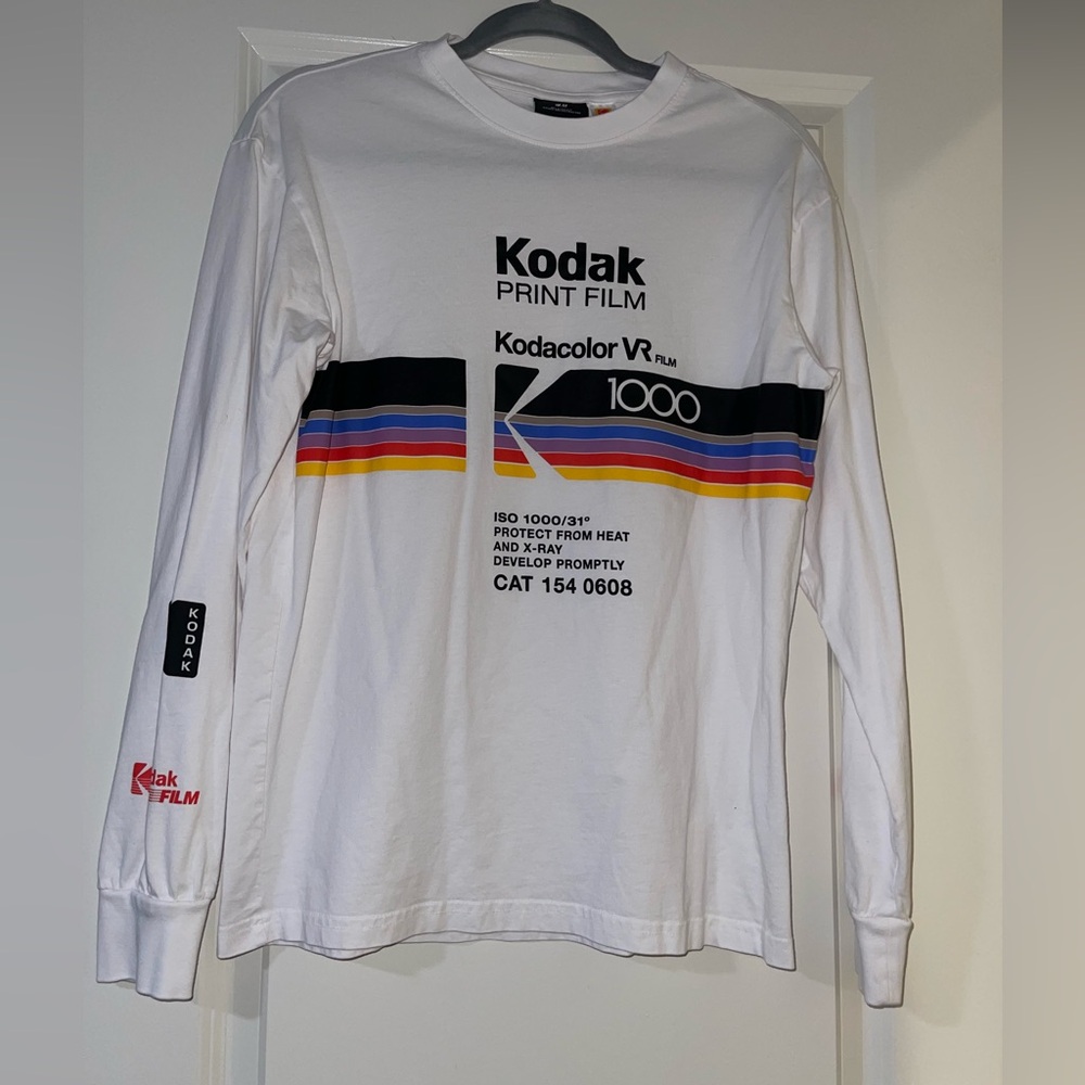 H&M Kodak film long sleeve t shirt 🎞️📽️